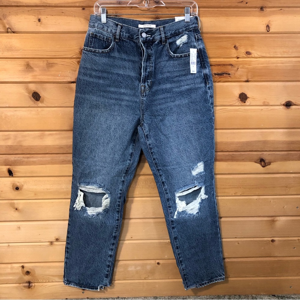 PacSun high-rise straight jeans